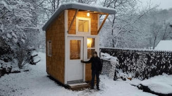 A 13-Year-Old Teen Builds His Own Tiny Home for Just $1,500